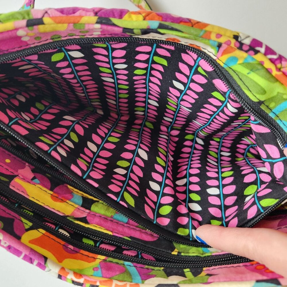 Vera Bradley Va Va Bloom Floral Quilted Shoulder Bag Retro Summer Pretty Cute - Picture 5 of 16